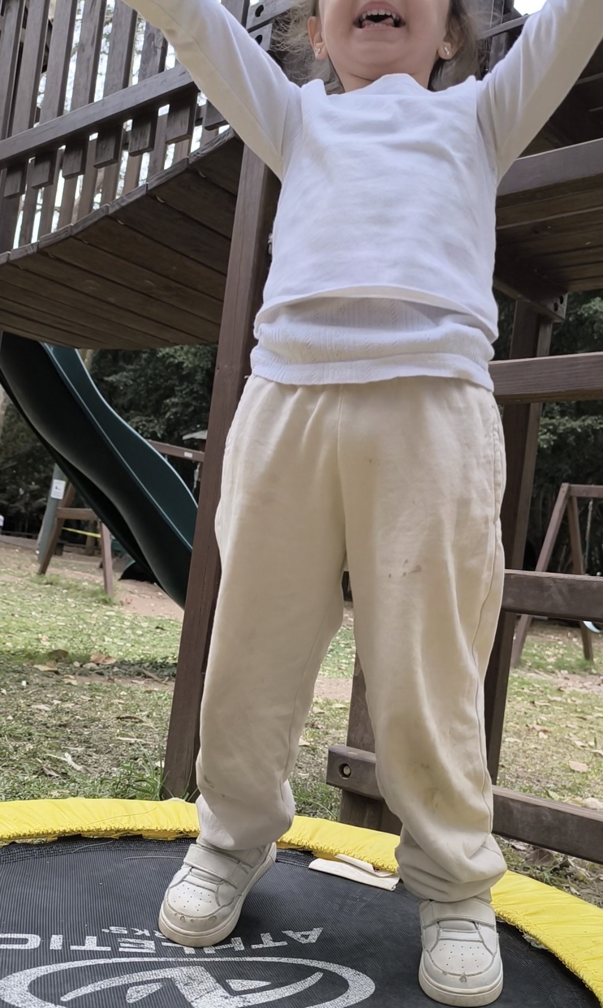Atleta practicando parkour
